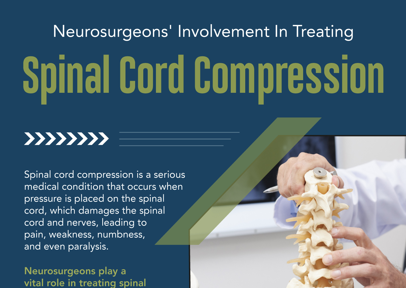 Neurosurgeons' Involvement In Treating Spinal Cord Compression ...